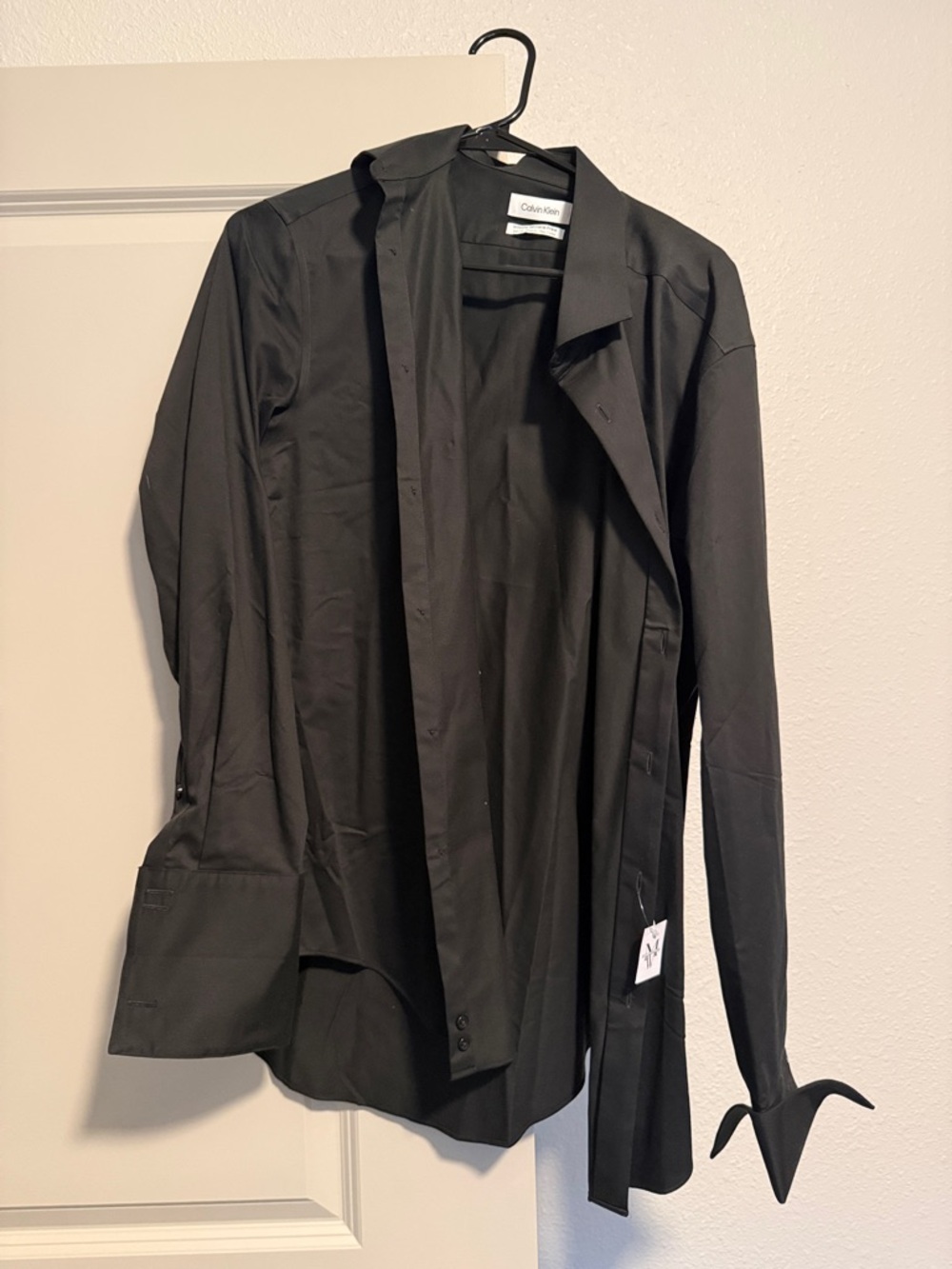 Calvin Klein Men's Black Dress Shirt